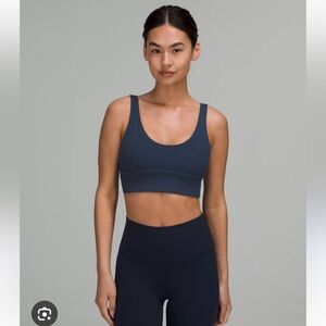 lululemon athletica Align Reversible Sports bra in mineral blue / navy